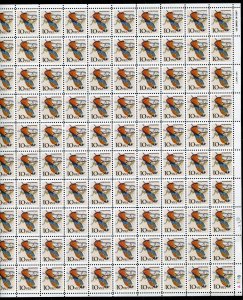 2476 1¢ American Kestrel Sheet of 100 Stamps MNH