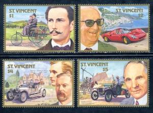 St. Vincent 1044-1047 mint never hinged