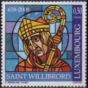 LUXEMBOURG 2008 - Scott# 1226 St.Willibrord Set of 1 NH