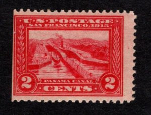 OAS-CNY 8373 SCOTT 398 – 1913 2c Panama-Pacific Expo  Panama Canal MLH