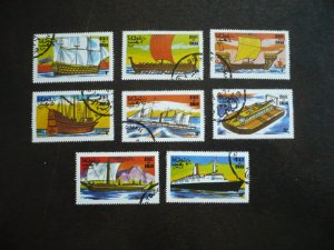 Stamps - Oman - Cinderella - CTO Set of 8 Stamps