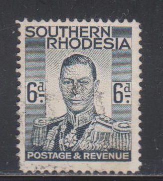 Southern Rhodesia, 6d George VI (SC# 46) USED