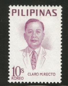 Philippines Scott 1014 MH* stamp 1969