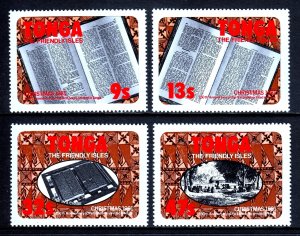 Tonga - Scott #493-496 - MNH - SCV $3.50