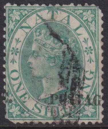 Natal 1869 SC 25 Used RARE