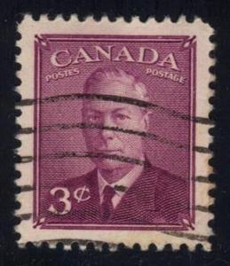 Canada #286 King George VI; Used