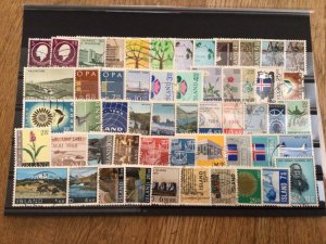 Iceland Island used  mixed stamps A12284