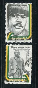 Jamaica #669-70 used