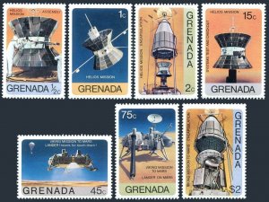 Grenada 756-762,763,MNH.Mi 790-796,Bl.59. Helios,solar,Viking Mars mission,1976.
