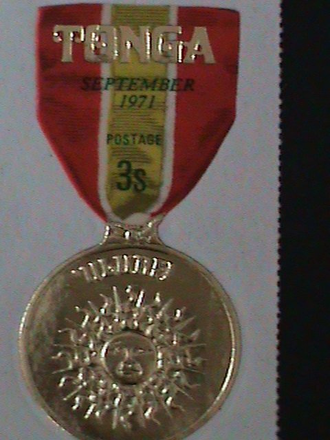 ​TONGA-1971-SC#279 GOLD MEDAL OF MERIT MNH STAMP VFWE SHIP TO WORLWIDE
