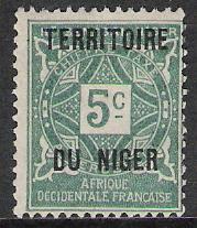 Niger #J1 Postage Due NG