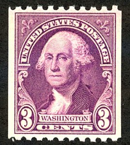 U.S. #722 MINT OG HR