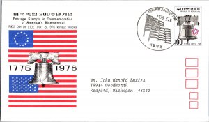 Korea, Worldwide First Day Cover, Americana