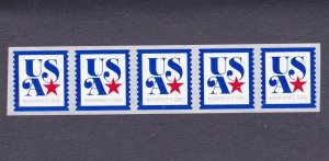 PNC5 5c USA Non Profit SA (17) US #5172 2 Digit BN MNH