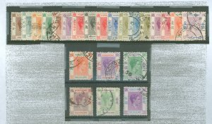 Hong Kong #154-166A v  Single (Complete Set)