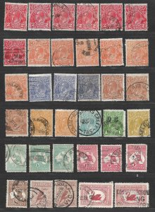 Doyle's_Stamps: Used Early Australian Lot/Mixture