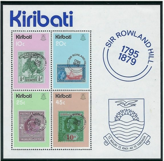 Kiribati 344a MNH 1979 Sir Rowland Hill issue (ak3598)