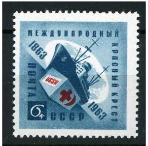 Russia 1963 - Scott 2766 MH -  International Red Cross