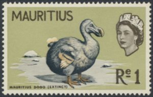 Mauritius  SG 328   SC# 287  MLH  Birds   see details & scans