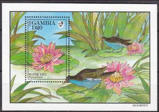 1992 Gambia 1362/B152 Flowers 7,50 €