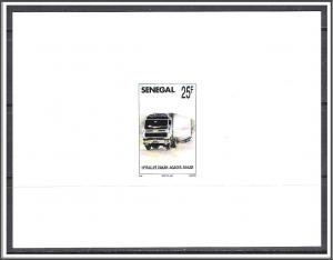 Senegal 1996 Dakar Rally Deluxe Proof Unused