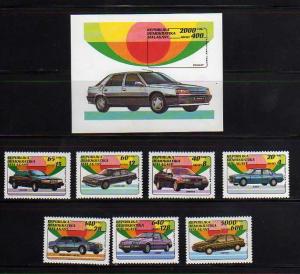 Malagasy MNH SC# 1106-13 Cars 08CV $10.00
