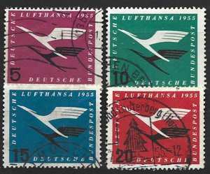 COLLECTION LOT  6160 GERMANY #C61-4 1955 CV+$14