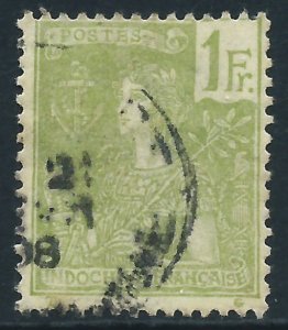 Indo-China, Sc #37, 1fr Used