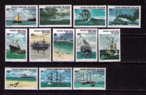 COCOS ISLANDS Sc# 20 - 31 MNH FVF Set12 Ships cc