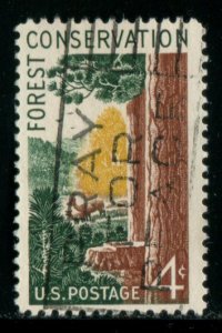 1122 US 4c Forest Conservation, used