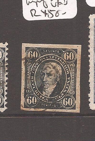 Argentina SC 82a imperf single VFU (10ays)