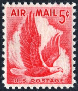 SC#C50 5¢ Eagle Single (1958) MNH