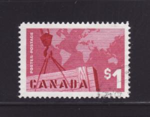 Canada 411 Set U Export Crate, Map