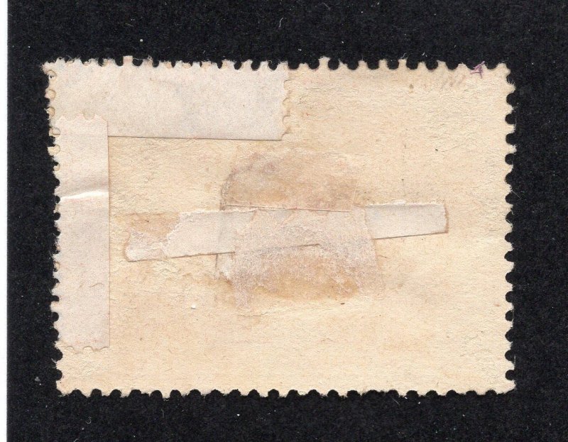 Portugal 1911 10c magenta Overprint, Scott 194 used, value = 75c