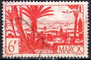 French Morocco 1947: Sc. # 231; Used Single Stamp