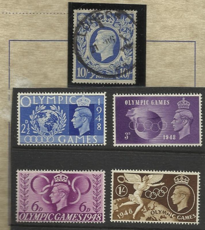 USED STAMPS: George and others