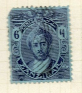 Zanzibar 1922 Early Issue Fine Used 6c. NW-187283