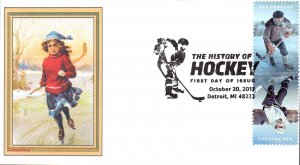 #5252-53 History of Hockey CompuChet FDC