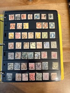 Austria stamp collections. Dealers stock book on Vario