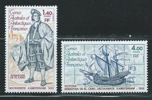 French Antarctia FSAT 87-8 1979 Amsterdam Island set MNH