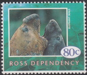 Ross Dependency 1994 MNH Sc L27 80c Elephant seals Wildlife