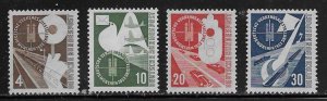 Germany Scott #'s 698 - 701 MNH