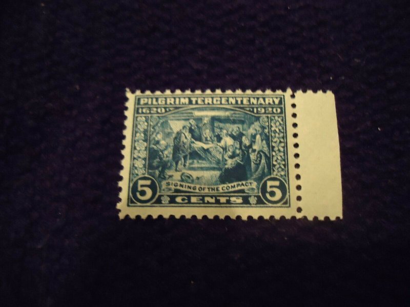 US Stamps-SC# 550 - Pilgrim -  5  Cent - MNH - CV $65.00