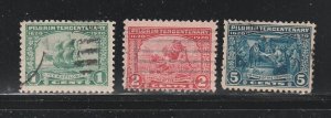 United States 548-550 Set U Pilgrim Issue (A)