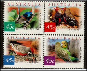 Australia 1987a - Mint-NH - 45c Desert Birds (2001) (cv $4.25)