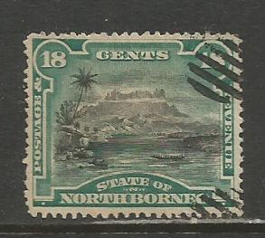 North Borneo    #66  Used  (1894)  c.v. $2.00