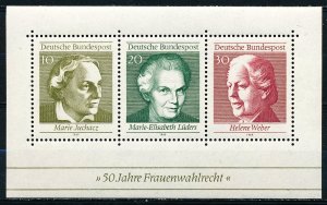 Germany #1007 Souvenir Sheet MNH