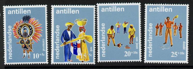 Netherlands Antilles B93-6 MNH Folklore, Festivals, Music, Costumes