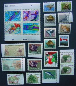 Canada, Group of MNH issues