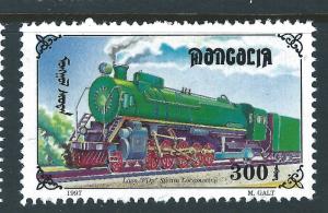 Mongolia Sc#225A-I, K-L 1997 Trains Railroad